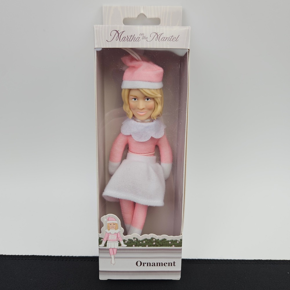 Martha on‎ the Mantel Christmas Ornament Doll Martha Stewart 2025 New